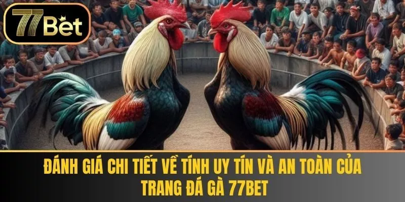 Đánh Giá Chi Tiết Về Tính Uy Tín và An Toàn Của Trang Đá Gà 77bet